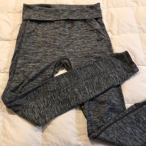 Nike fold over leggings. Size S